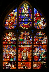 Fenster mit Darstellung des Jessebaums, ca. 1532